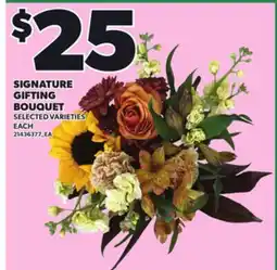 Loblaws SIGNATURE GIFTING BOUQUET offer