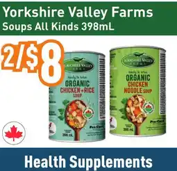 Healthy Planet Yorkshire Valley Farms Soups All Kinds offer