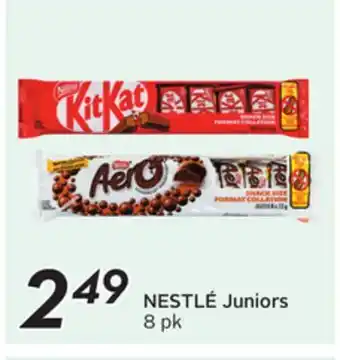 Sobeys NESTLÉ Juniors offer