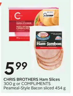 Sobeys CHRIS BROTHERS Ham Slices offer