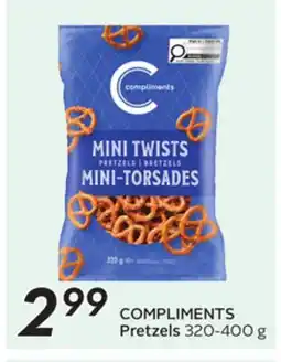 Sobeys COMPLIMENTS Pretzels offer