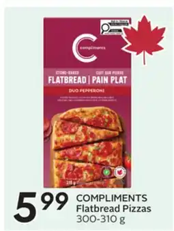 Sobeys COMPLIMENTS Flatbread Pizzas offer