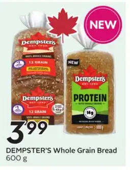 Sobeys DEMPSTER'S Whole Grain Bread offer