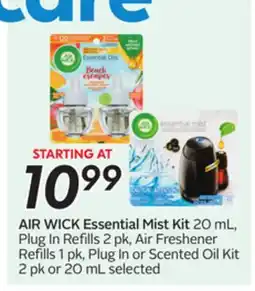 Sobeys AIR WICK Essential Mist Kit offer