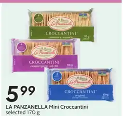 Sobeys LA PANZANELLA Mini Croccantini offer