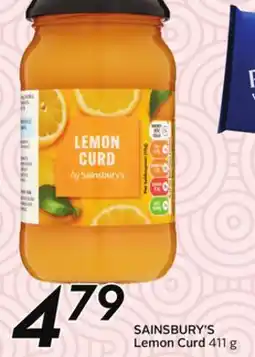 Sobeys SAINSBURY'S Lemon Curd offer