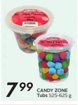Sobeys CANDY ZONE Tubs offer