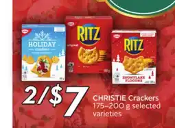 Sobeys CHRISTIE Crackers offer