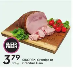 Sobeys SIKORSKI Grandpa or Grandma Ham offer