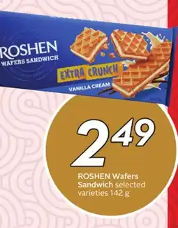 Sobeys ROSHEN Wafers Sandwich offer