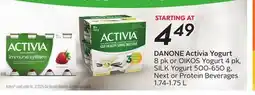 Sobeys DANONE Activia Yogurt offer