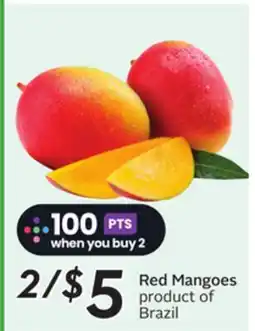 Sobeys Red Mangoes offer
