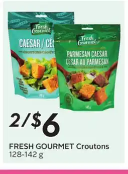 Sobeys FRESH GOURMET Croutons offer