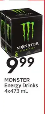 Sobeys MONSTER Energy Drinks offer