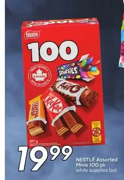 Sobeys NESTLÉ Assorted Minis offer