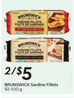 Sobeys BRUNSWICK Sardine Fillets offer