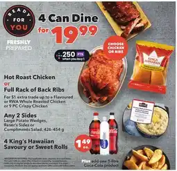 Sobeys 4 Can dine offer