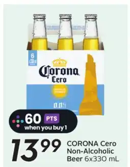 Sobeys CORONA Cero Non-Alcoholic Beer offer
