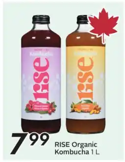 Sobeys RISE Organic Kombucha offer