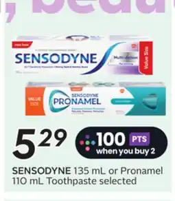 Sobeys SENSODYNE offer