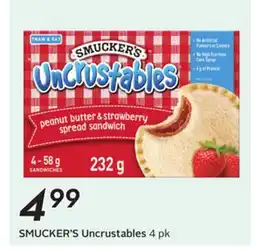 Sobeys SMUCKER'S Uncrustables offer