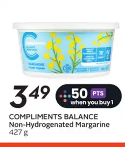 Sobeys COMPLIMENTS BALANCE Non-Hydrogenated Margarine offer