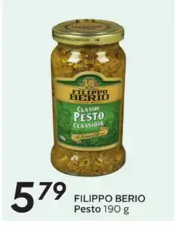 Sobeys FILIPPO BERIO Pesto offer