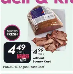 Sobeys PANACHE Angus Roast Beef offer