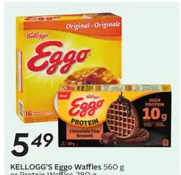 Sobeys KELLOGG'S Eggo Waffles offer