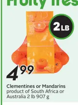 Sobeys Clementines or Mandarins offer