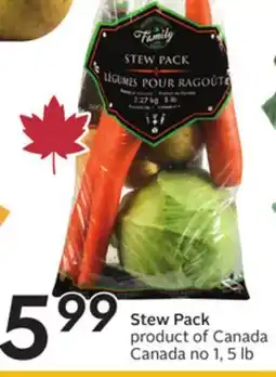 Sobeys Stew Pack offer