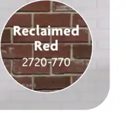 Home Hardware Faux Brick Wall Panel, Reclaimed Red offer