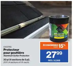 Patrick Morin Aluminum Gutter Protection offer