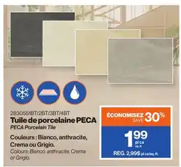 Patrick Morin PECA Porcelain Tile offer