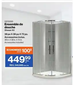Patrick Morin Shower Kit offer