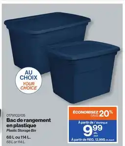 Patrick Morin Plastic Storage Bin offer