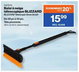 Patrick Morin BLIZZARD Telescopic Snow Brush offer