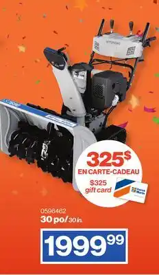 Patrick Morin Gas Snow Blower with Tracks, 420 cc, 30 in offer