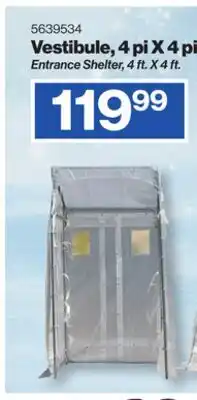 Patrick Morin Entrance Shelter, 4 ft. X 4 ft offer