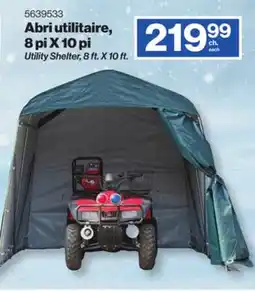 Patrick Morin Utility Shelter, 8 ft. X 10 ft offer