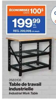 Patrick Morin Industrial Work Table offer