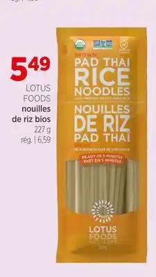 Avril LOTUS FOODS nouilles de riz bios offer