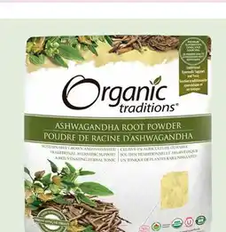 Avril ORGANIC TRADITIONS ashwagandha en poudre bio offer