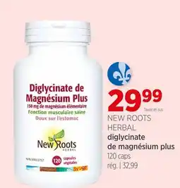 Avril NEW ROOTS HERBAL diglycinate de magnésium plus offer