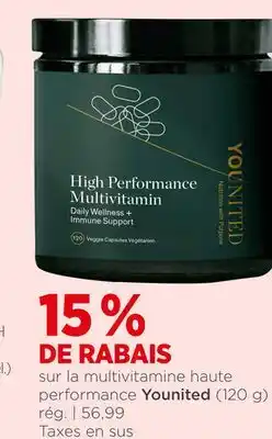 Avril Multivitamine haute performance Younited offer