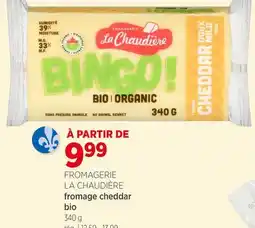 Avril Fromage cheddar bio offer