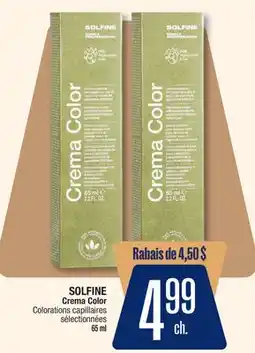 Jean Coutu SOLFINE Crema Color offer