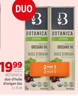 Avril Duo d'huile d'origan bio offer