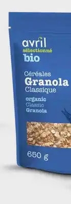 Avril Granola bio offer