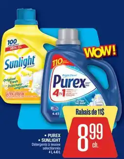 Jean Coutu PUREX, SUNLIGHT offer
